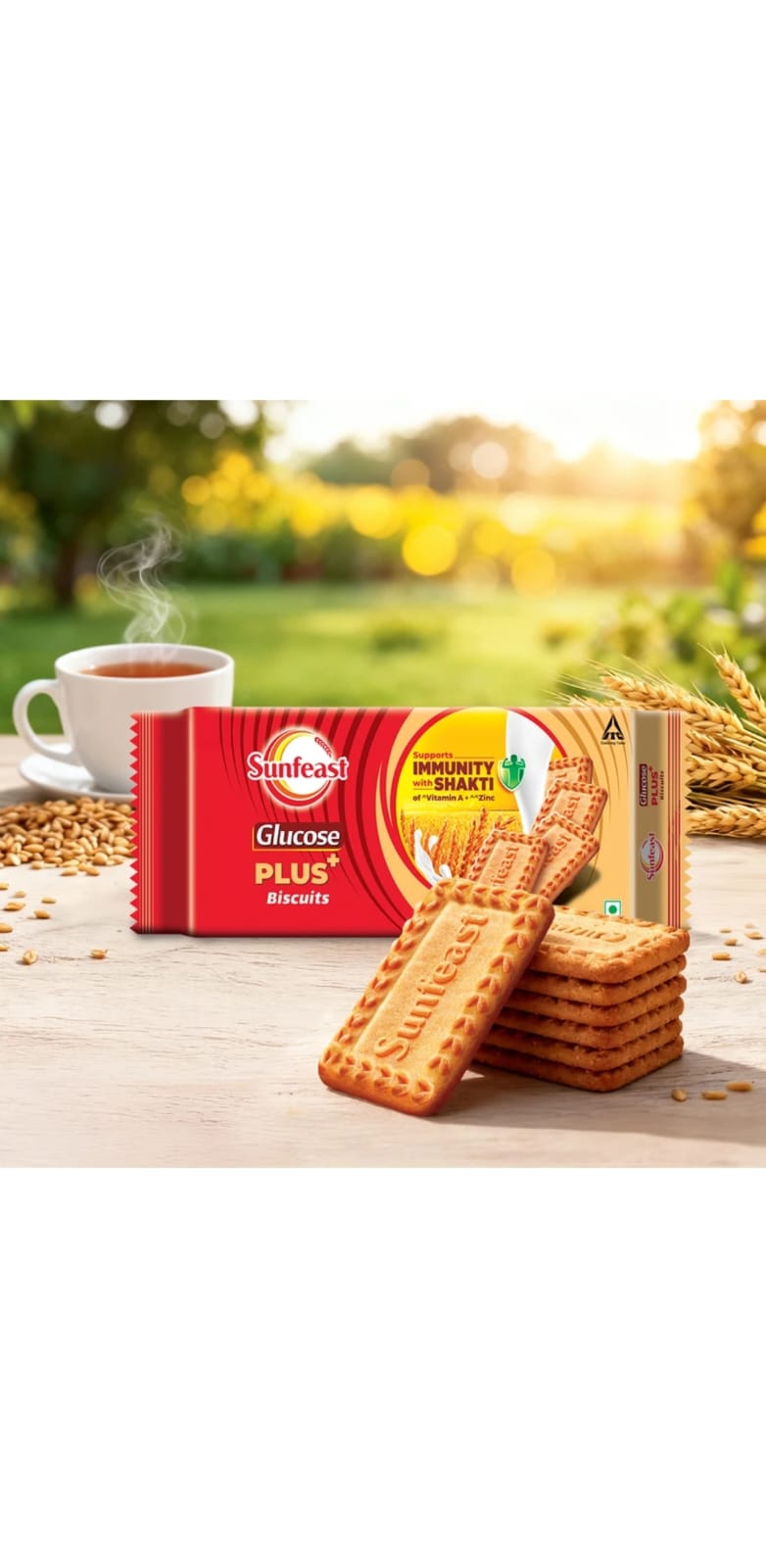 Sunfeast Glucose plus biscuit (1kg)