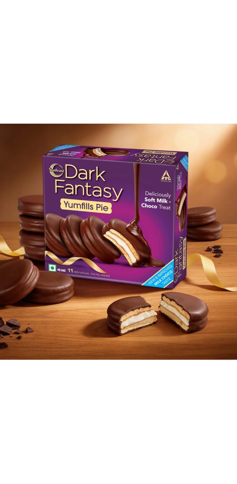 Dark Fantasy Yumfills Cookie Cake Biscuit (242g)